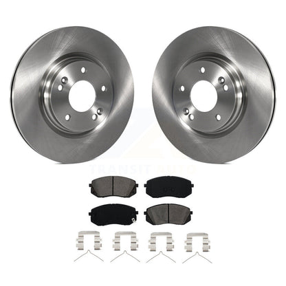 Kit de plaquettes de frein semi-métalliques, Rotors de frein avant, pour Hyundai Sonata Kona électrique Kia E