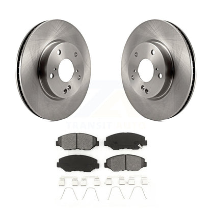 Kit de disques de frein à disque avant et plaquettes semi-métalliques pour Honda Civic K8S-100668