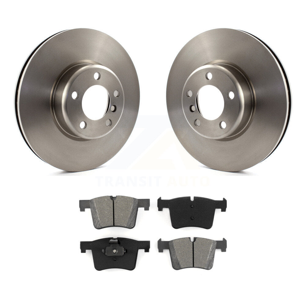 Kit de disques de frein à disque avant et plaquettes semi-métalliques pour BMW 335i xDrive GT