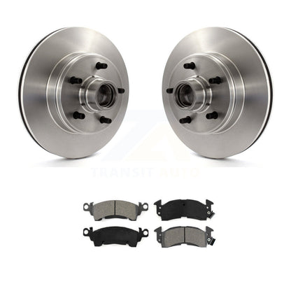 Kit de plaquettes semi-métalliques de moyeu de rotors de frein à disque avant pour Chevrolet Astro GMC Safar