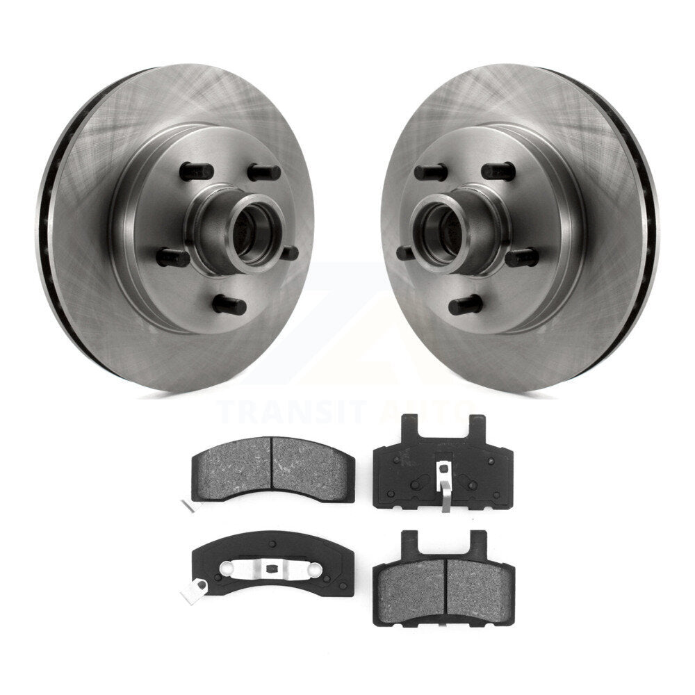 Kit de plaquettes semi-métalliques de Rotors de frein à disque avant pour Chevrolet Tahoe C1500 banlieue