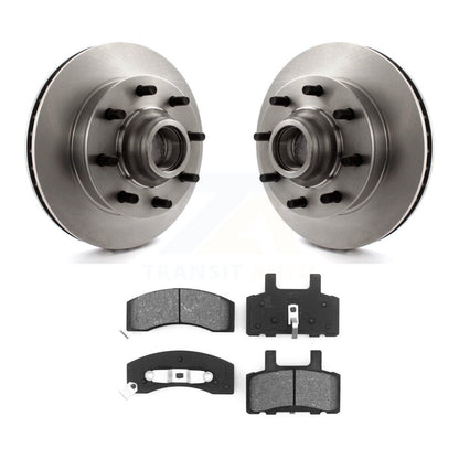 Kit de plaquettes semi-métalliques de moyeu de Rotor de frein avant, pour Chevrolet GMC C2500 Express 350