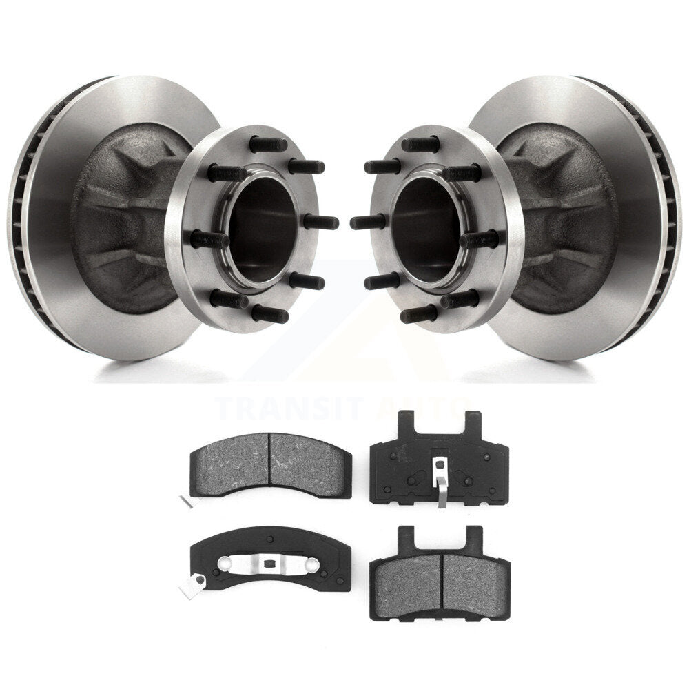 Kit de plaquettes semi-métalliques de Rotor de frein avant, pour Chevrolet Express 3500 GMC C3500 C3