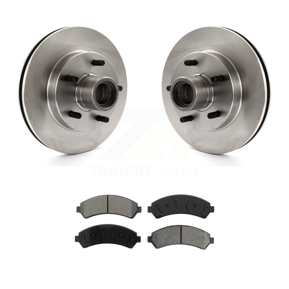 Kit de moyeu de Rotor de frein à disque avant et de plaquettes semi-métalliques pour Chevrolet Blazer RW 2000