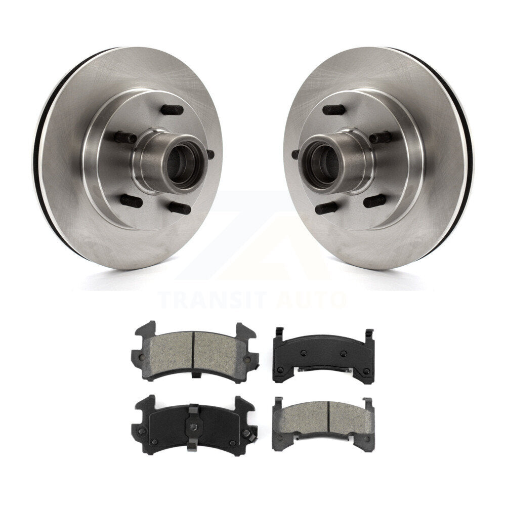 Rotors de frein avant et kit de plaquettes semi-métalliques pour Chevrolet S10 GMC Sonoma RW 2003