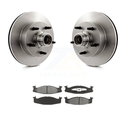 Kit de plaquettes semi-métalliques de Rotor de frein à disque avant, pour Ford E-150 Econoline Club Wago