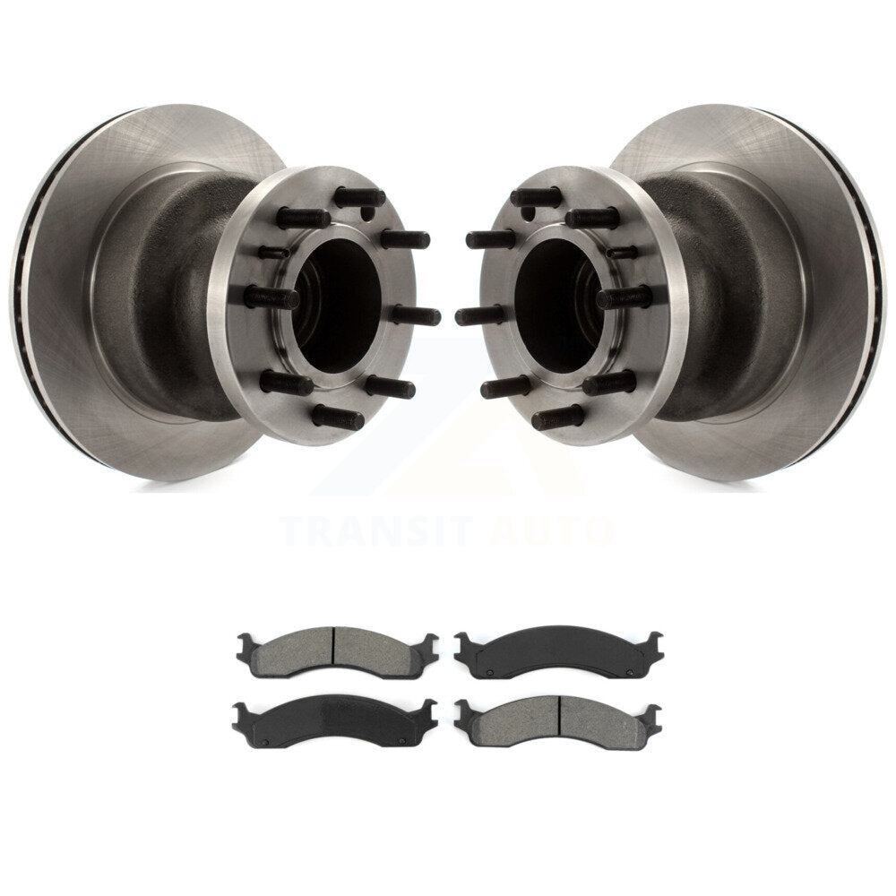 Kit de plaquettes semi-métalliques de Rotor de frein avant, pour Ford E-350 Super Duty Econoline Clu
