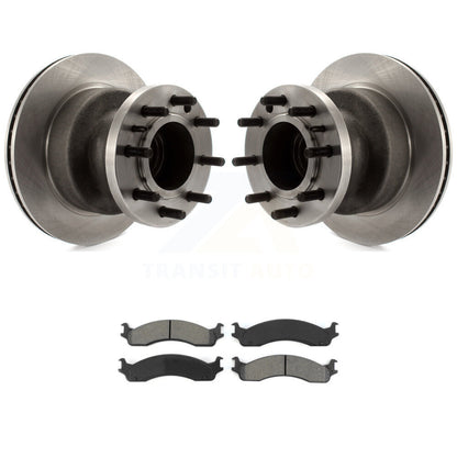 Kit de plaquettes semi-métalliques de Rotor de frein avant, pour Ford E-350 Super Duty Econoline Clu