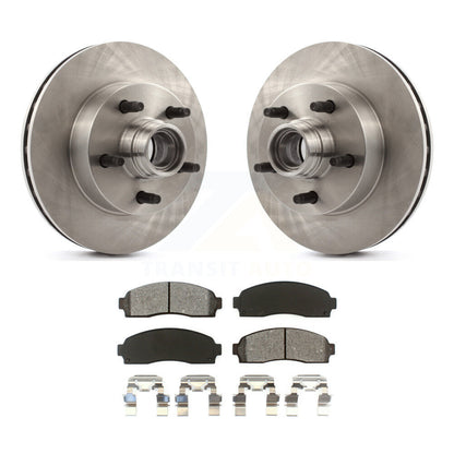 Kit de moyeu de Rotor de frein à disque avant et de plaquettes semi-métalliques pour Mazda B3000 B2300 B400