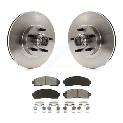 Rotors de frein à disque avant et Kit de plaquettes semi-métalliques pour Ford Explorer Sport Trac RW