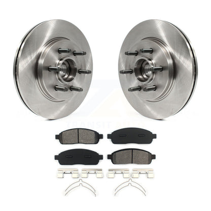 Kit de plaquettes de frein semi-métalliques, Rotors de frein avant, pour Ford F-150 Lincoln Mark LT RW