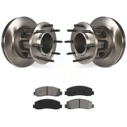 Kit de plaquettes semi-métalliques de Rotor de frein à disque avant, pour Ford F-250 Super Duty F-350 RW
