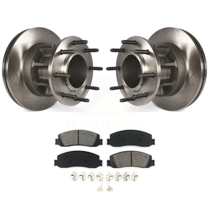 Kit de plaquettes de frein semi-métalliques pour rotors de frein avant, pour Ford F-350 Super Duty RW 2011