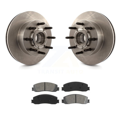 Kit de plaquettes semi-métalliques de Rotor de frein à disque avant, pour Ford F-350 Super Duty F-250 RW