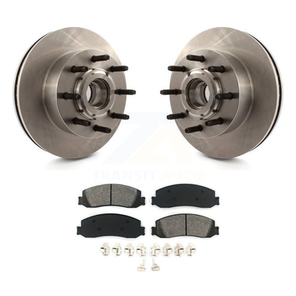 Kit de plaquettes semi-métalliques de Rotor de frein à disque avant, pour Ford F-250 Super Duty F-350 RW