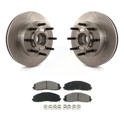 Kit de plaquettes semi-métalliques de moyeu de Rotor de frein avant, pour Ford F-350 Super Duty F-25 2013