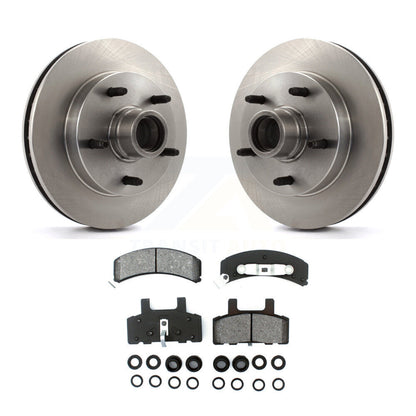 Rotors de frein à disque avant et kit de plaquettes semi-métalliques pour Dodge Ram 1500 RW 1994-1999
