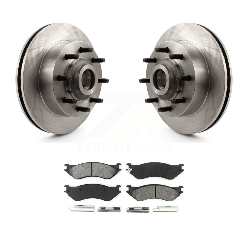 Kit de plaquettes semi-métalliques de Rotor de frein avant, pour Dodge Ram 1500 Van avec axe de 4000 Lb