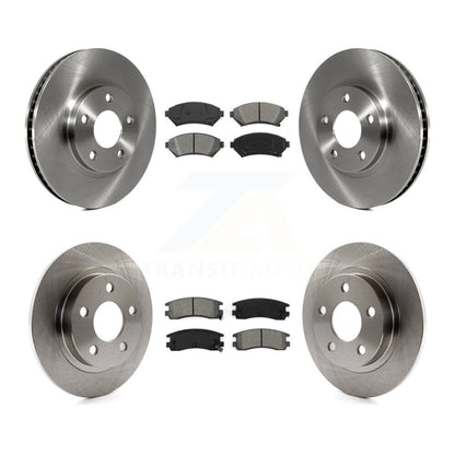 Rotors de frein avant arrière et Kit de plaquettes semi-métalliques pour Buick LeSabre Pontiac Auror