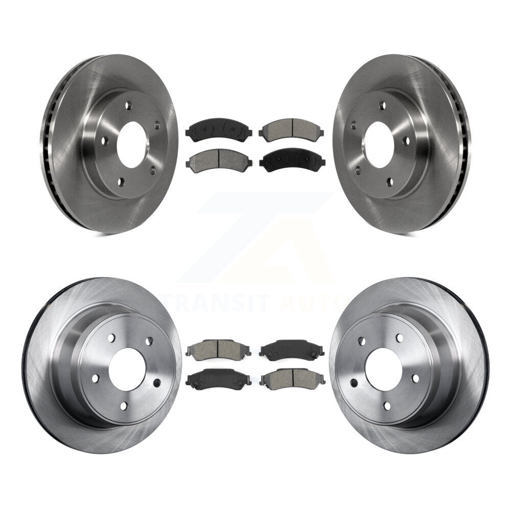Kit de plaquettes de frein semi-métalliques pour Rotors de frein avant et arrière, pour Chevrolet GMC Blazer S10 Jimm