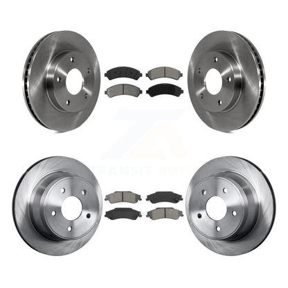 Kit de plaquettes de frein semi-métalliques pour Rotors de frein avant et arrière, pour Chevrolet GMC Blazer S10 Jimm