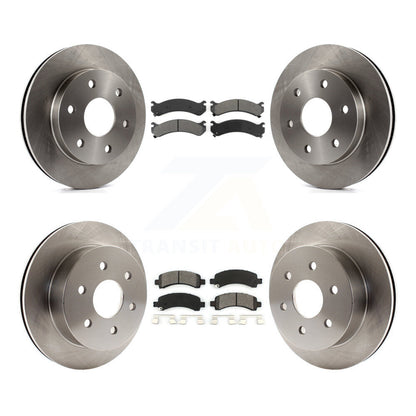 Kit de plaquettes de frein semi-métalliques pour Rotor de frein avant et arrière, pour Chevrolet Express 2006 GM 2500