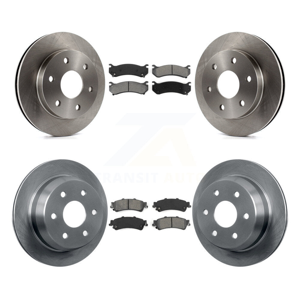 Kit de plaquettes semi-métalliques de Rotor de frein avant et arrière, pour Chevrolet GMC Silverado 1500 X