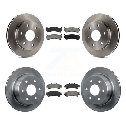 Kit de plaquettes semi-métalliques de Rotor de frein avant et arrière, pour Chevrolet GMC Silverado 1500 X