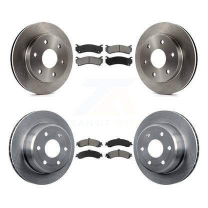 Kit de plaquettes semi-métalliques de Rotor de frein avant et arrière, pour Chevrolet GMC Silverado 1500 X