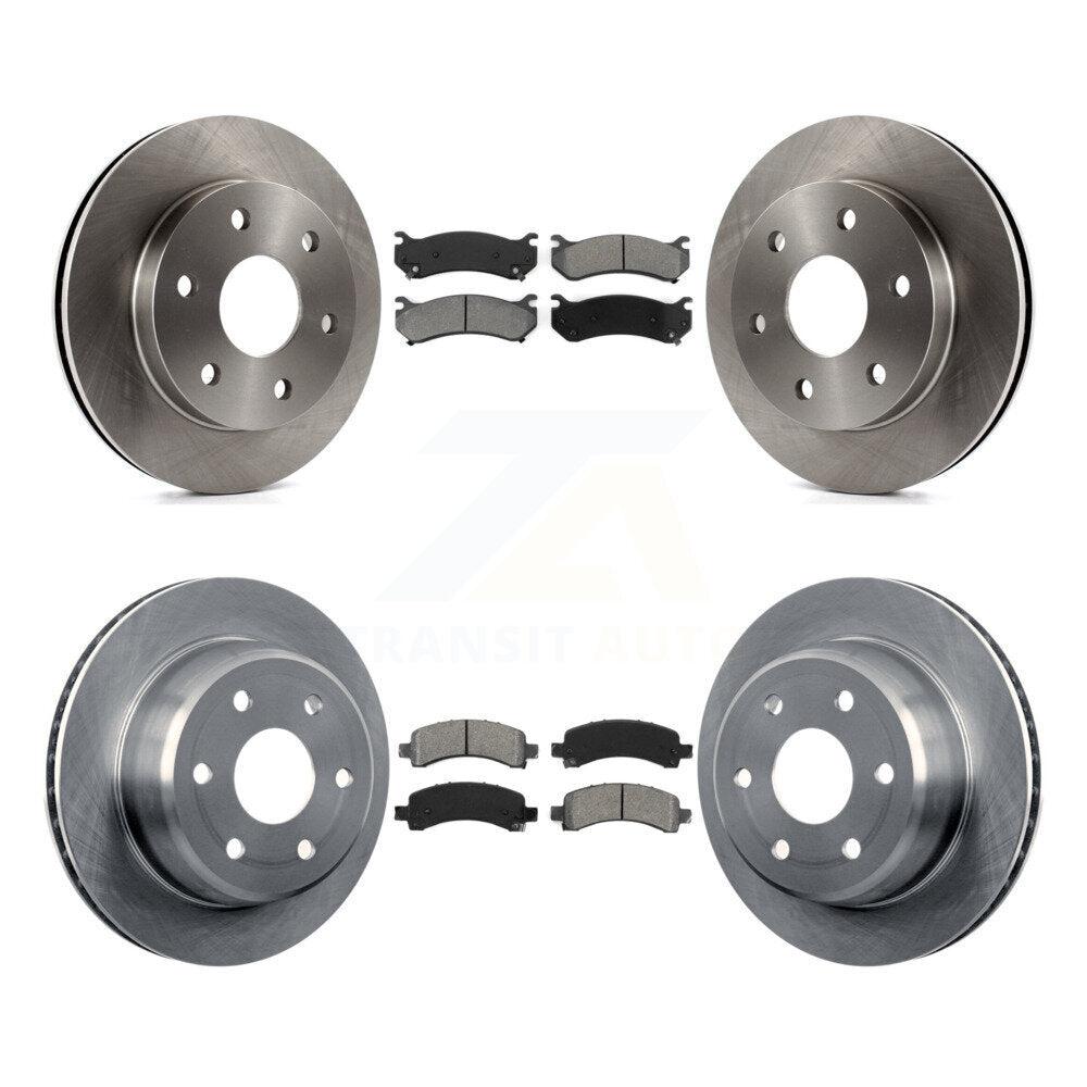 Kit de plaquettes semi-métalliques de Rotor de frein avant et arrière, pour Chevrolet Avalanche 1500 GMC X