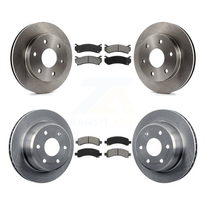 Kit de plaquettes semi-métalliques de Rotor de frein avant et arrière, pour Chevrolet Avalanche 1500 GMC X