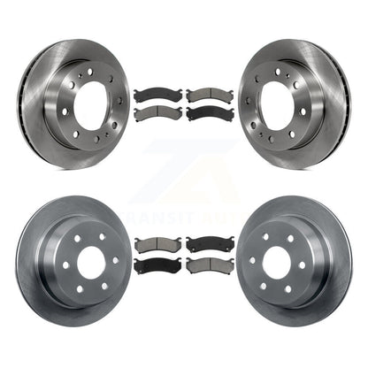 Kit de plaquettes semi-métalliques de Rotor de frein avant et arrière, pour Chevrolet Silverado 2500 HD GM