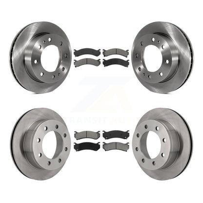 Kit de plaquettes semi-métalliques de Rotor de frein avant et arrière, pour Chevrolet GMC Sierra 2500 HD X