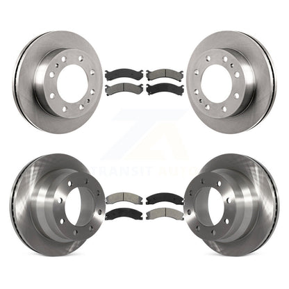 Kit de plaquettes semi-métalliques de Rotor de frein à disque avant et arrière, pour Chevrolet Express 4500 GM