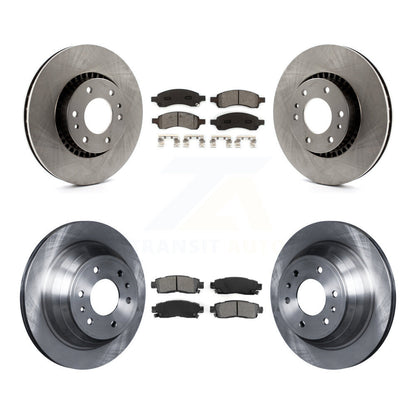 Kit de plaquettes semi-métalliques de Rotor de frein avant et arrière, pour Chevrolet Trailblazer GMC Envo