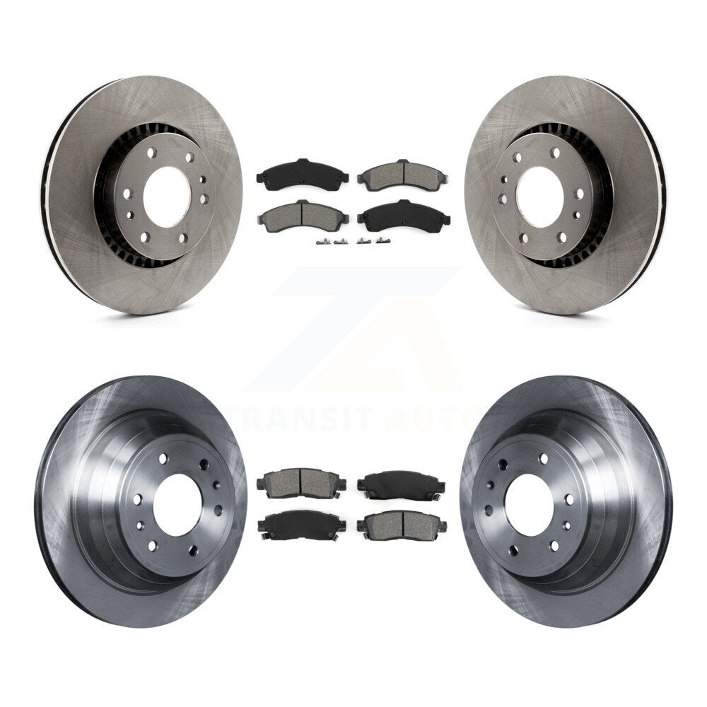 Kit de plaquettes semi-métalliques de Rotor de frein avant et arrière, pour Chevrolet GMC Trailblazer Envo
