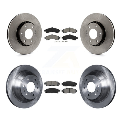 Kit de plaquettes semi-métalliques de Rotor de frein avant et arrière, pour Chevrolet GMC Trailblazer Envo