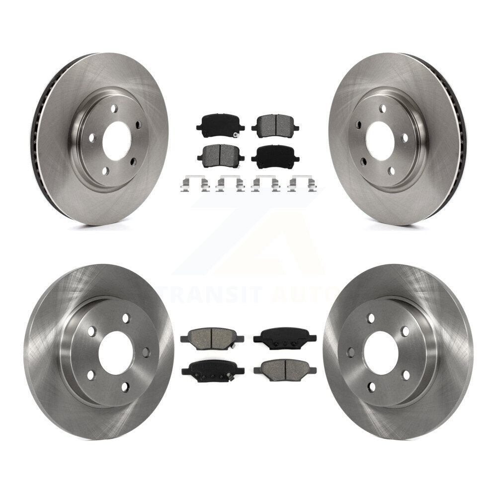 Kit de plaquettes semi-métalliques de Rotor de frein avant et arrière, pour Chevrolet Cobalt Saturn Ion HH