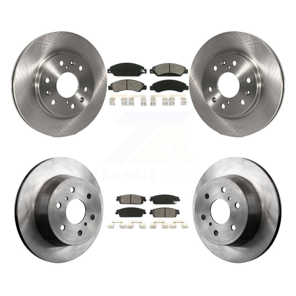 Kit de plaquettes semi-métalliques de Rotor de frein avant et arrière, pour Chevrolet Avalanche Cadillac X