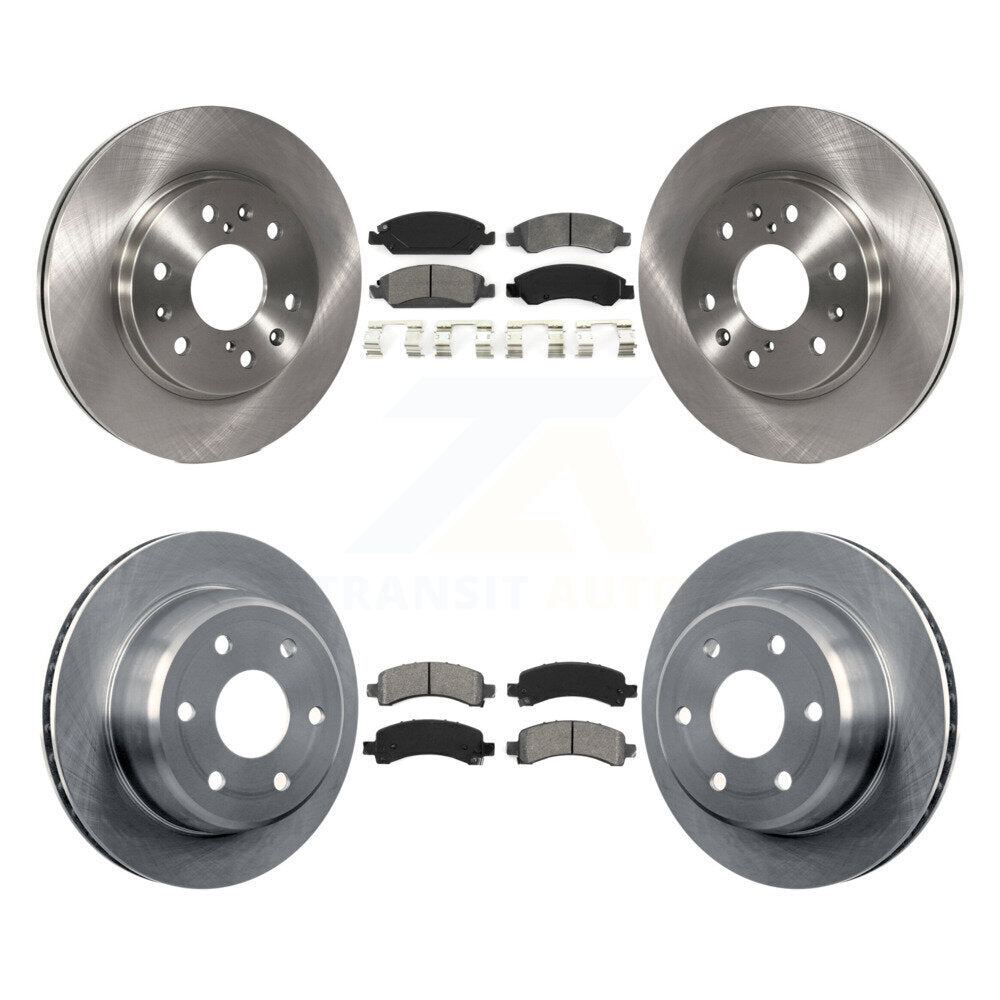 Kit de plaquettes semi-métalliques de Rotor de frein à disque avant et arrière, pour Chevrolet Express 1500 GM