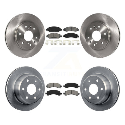 Kit de plaquettes semi-métalliques de Rotor de frein à disque avant et arrière, pour Chevrolet Express 1500 GM