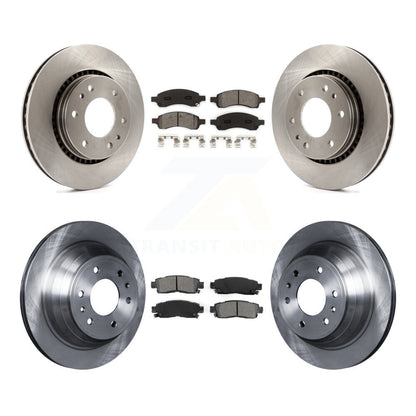 Kit de plaquettes semi-métalliques de Rotor de frein avant et arrière, pour Chevrolet Trailblazer GMC Envo