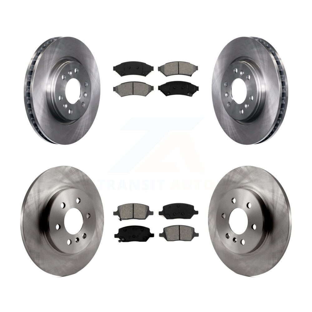 Kit de plaquettes semi-métalliques de Rotor de frein avant et arrière, pour Pontiac Montana Chevrolet Buic