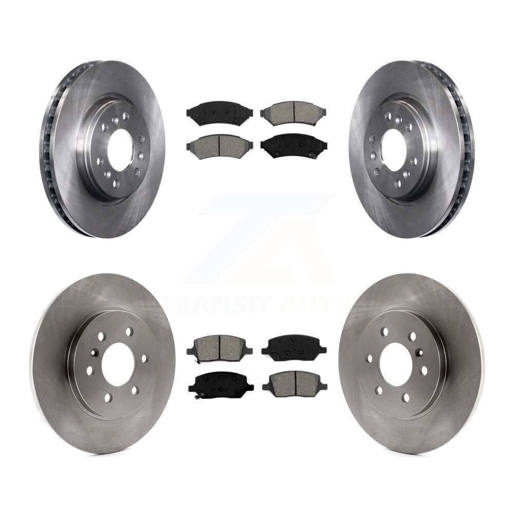 Kit de plaquettes semi-métalliques de Rotor de frein avant et arrière, pour Pontiac Montana Chevrolet Buic