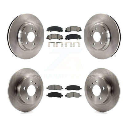 Kit de plaquettes semi-métalliques de Rotor de frein à disque avant et arrière, pour Buick Lucerne Cadillac DT