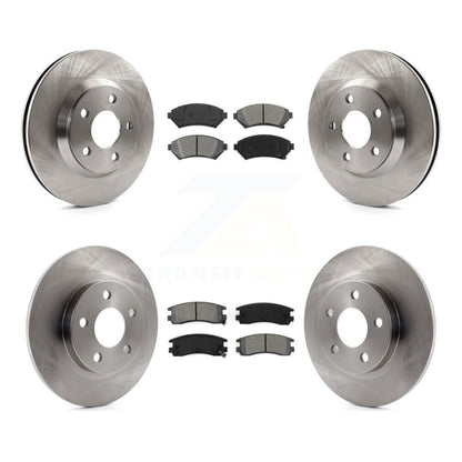 Kit de rotor de frein avant et arrière et plaquettes semi-métalliques pour Cadillac DeVille Buick Par