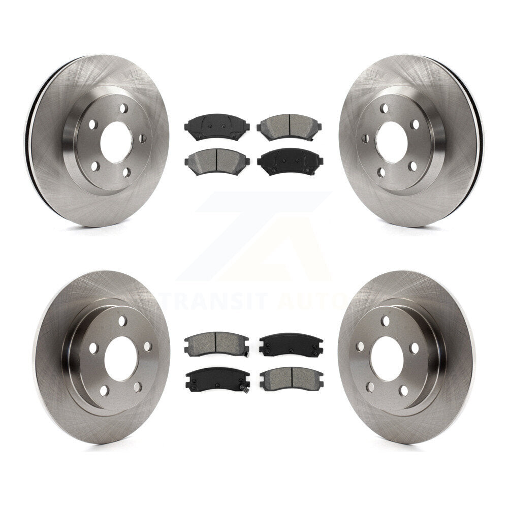 Kit de plaquettes de frein semi-métalliques pour Rotor de frein avant et arrière, pour Buick LeSabre Pontiac Par 2005