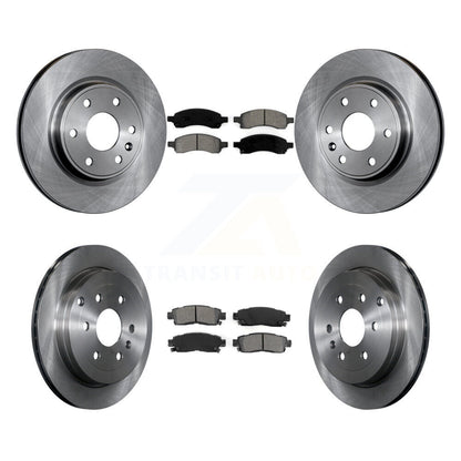 Kit de plaquettes semi-métalliques de Rotor de frein avant et arrière, pour GMC Acadia Buick autoclave Satur