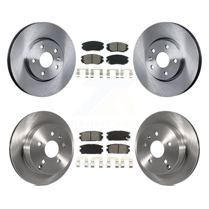 Rotor de frein avant arrière et Kit de plaquettes semi-métalliques pour Chevrolet Equinox GMC Terrai
