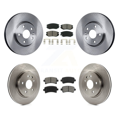 Kit de rotor de frein avant et arrière et plaquettes semi-métalliques pour Chevrolet Malibu Impala Buic